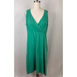 Eileen Fisher Normcore Organic Cotton Sustainable Size L Casual Sleeveless Dress